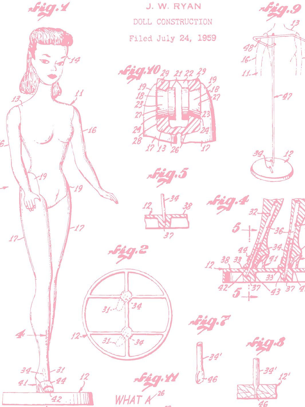 barbie blueprint wallpaper by barbie ballet slipper
