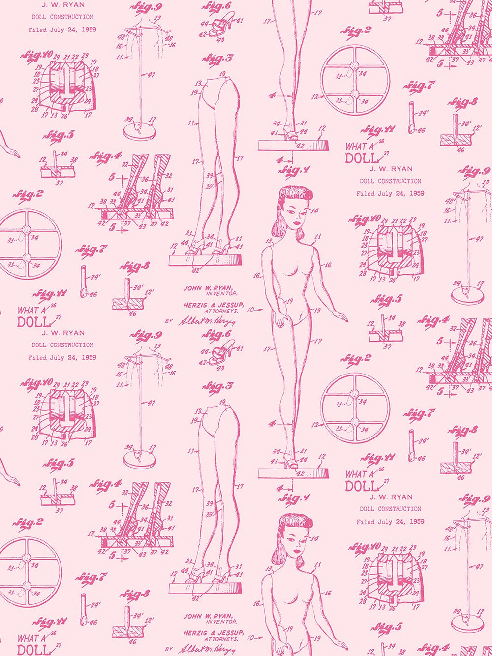 barbie-blueprint-wallpaper-by-barbie-berry-pink