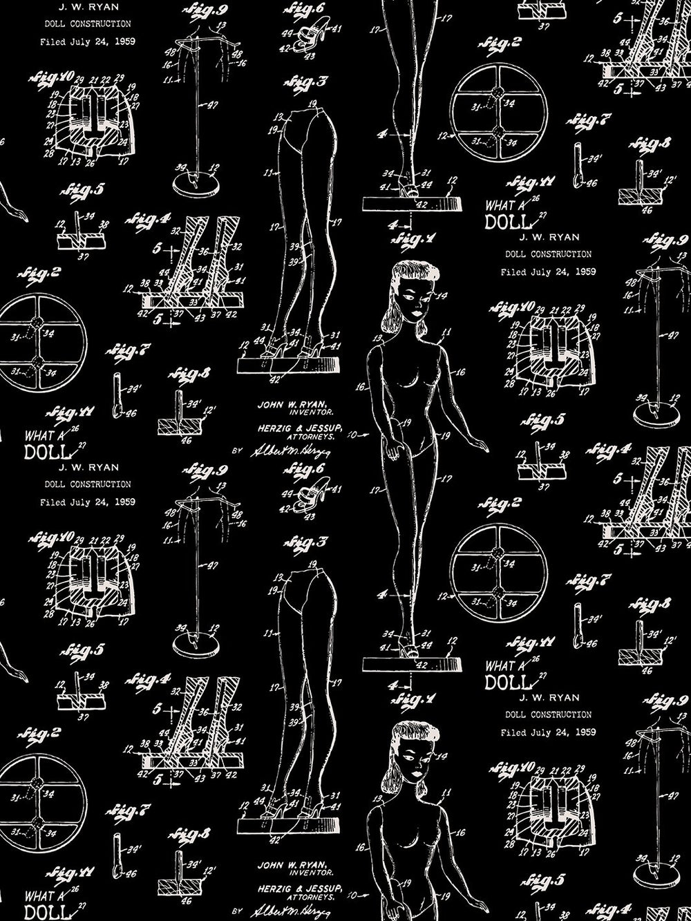 barbie-blueprint-wallpaper-by-barbie-oyster-black