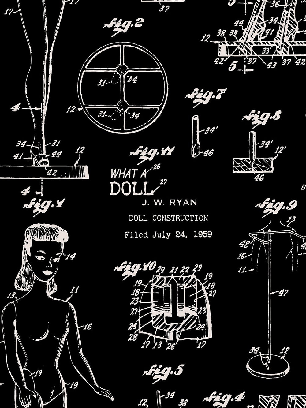 barbie-blueprint-wallpaper-by-barbie-oyster-black