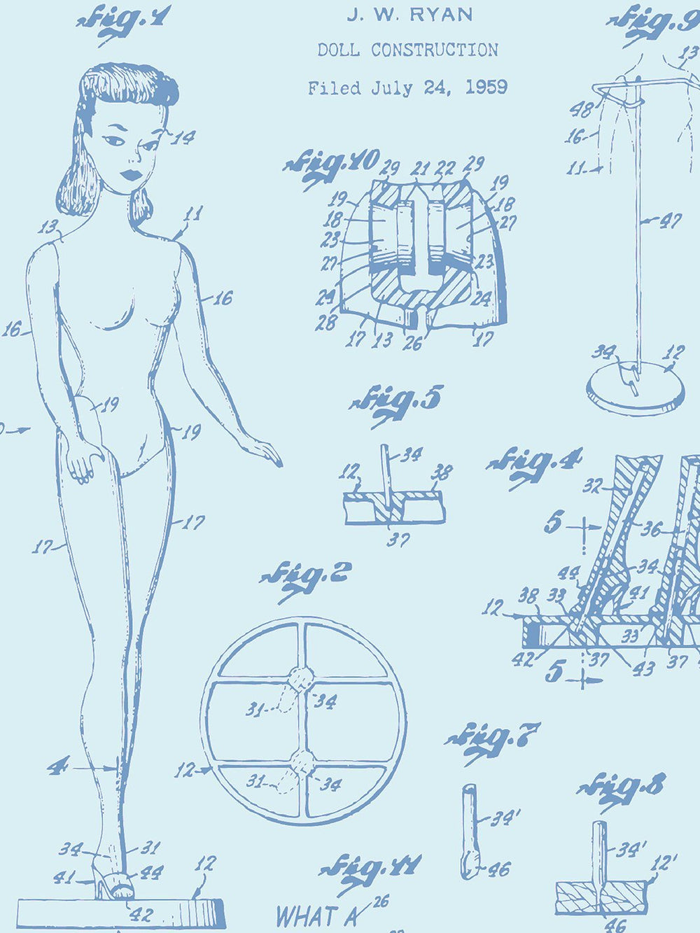barbie-blueprint-wallpaper-by-barbie-pale-blue