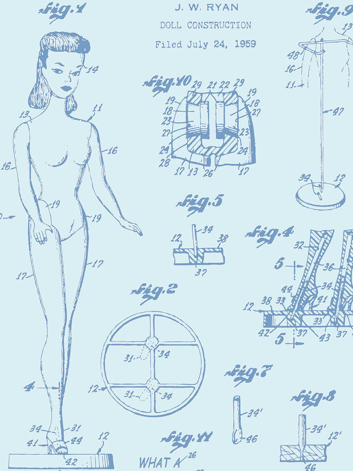 barbie-blueprint-wallpaper-by-barbie-pale-blue