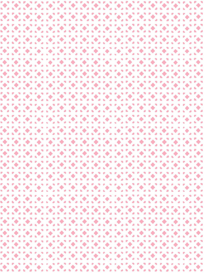 'Barbie™ Dreamhouse Breezeblocks' Wallpaper by Barbie™ - Bubblegum