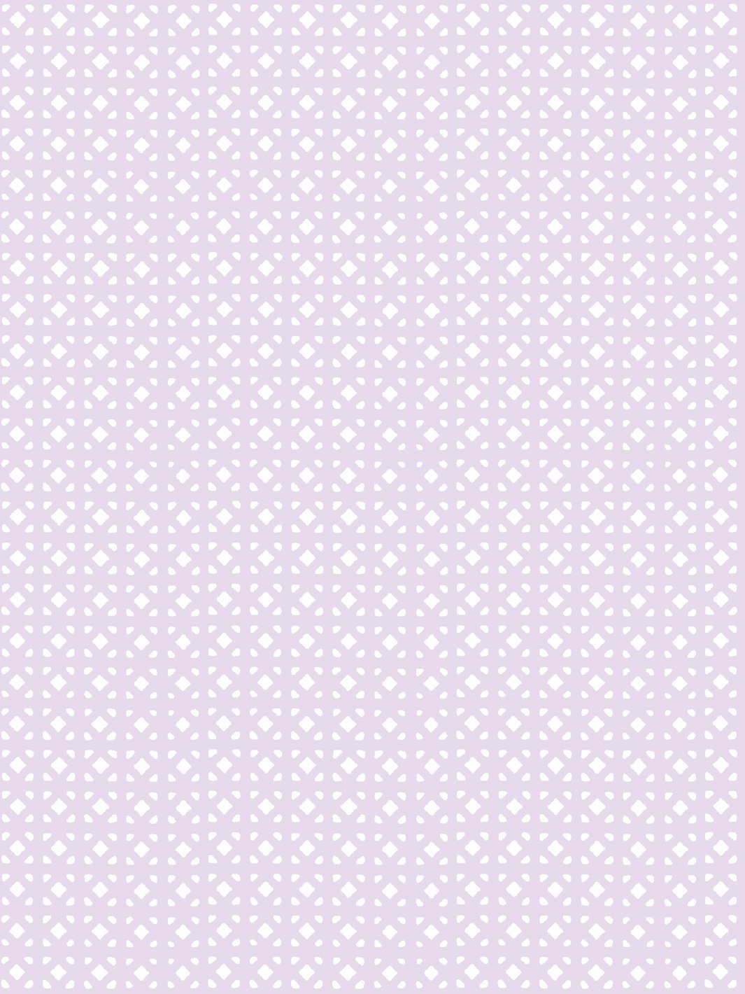 'Barbie™ Dreamhouse Breezeblocks' Wallpaper by Barbie™ - Lavender