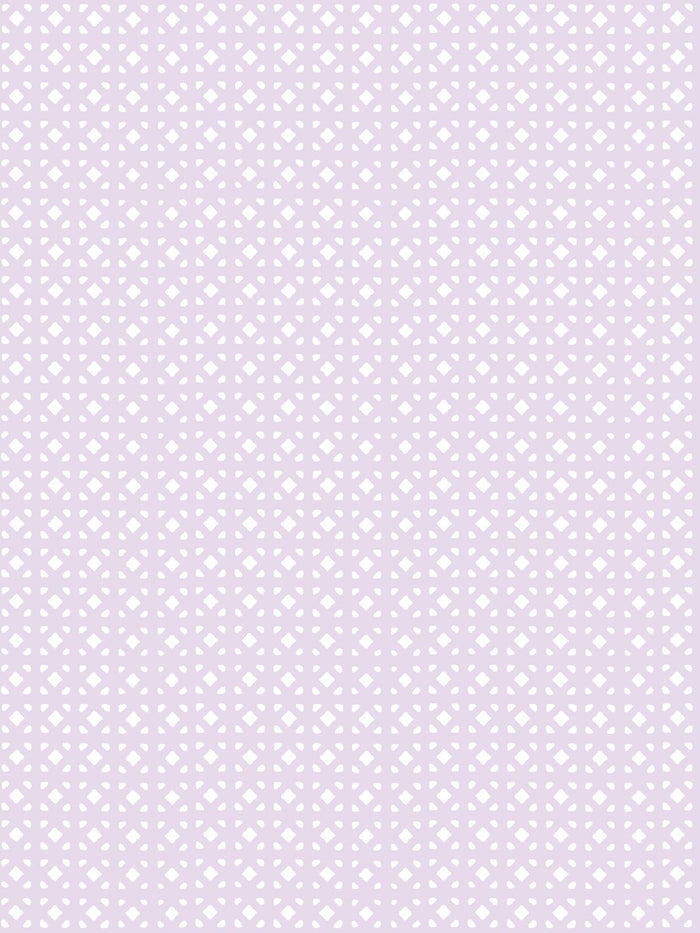 Papier peint « Barbie™ Dreamhouse Breezeblocks » par Barbie™ - Lavande
