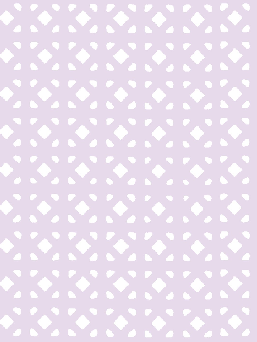 'Barbie™ Dreamhouse Breezeblocks' Wallpaper by Barbie™ - Lavender