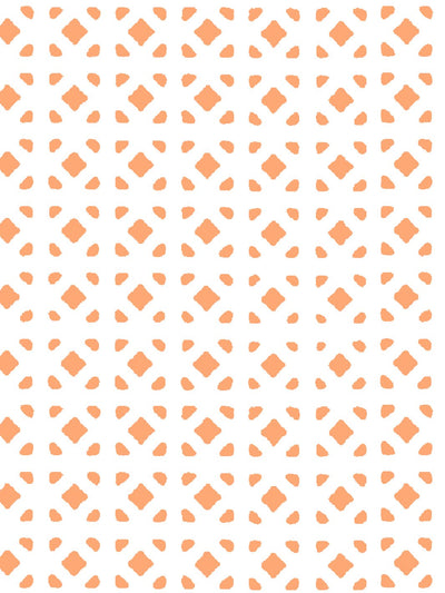 barbie dreamhouse breezeblocks wallpaper by barbie orange