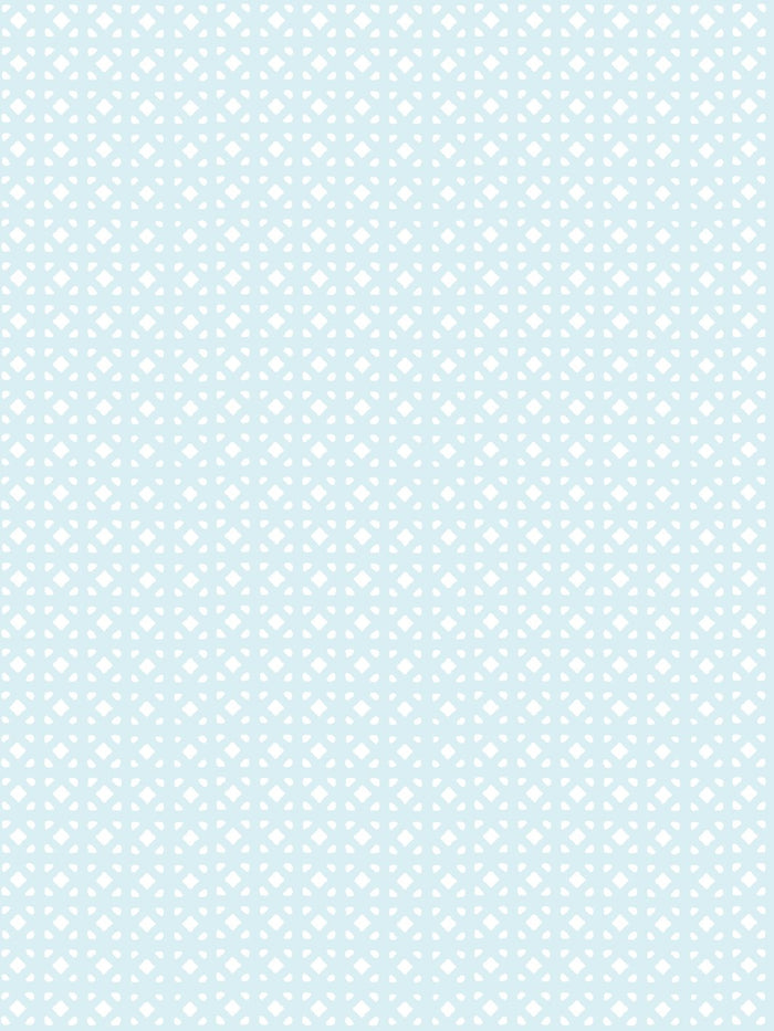'Barbie™ Dreamhouse Breezeblocks' Wallpaper by Barbie™ - Pale Blue