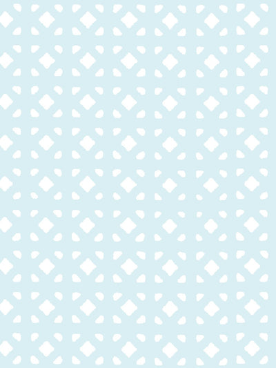 barbie dreamhouse breezeblocks wallpaper by barbie pale blue