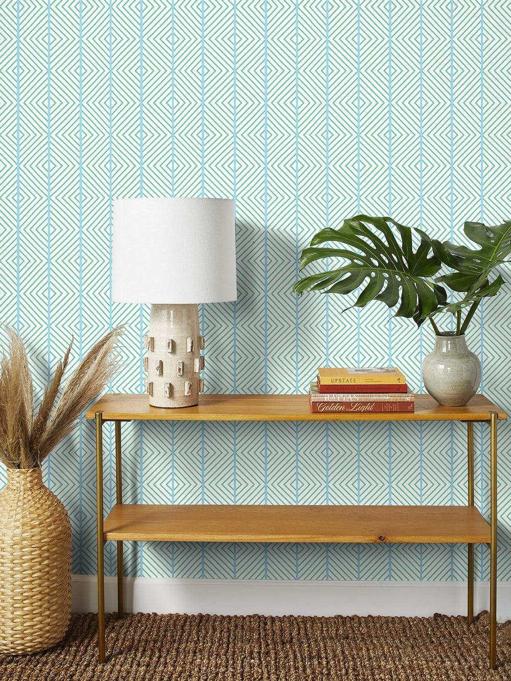 barbie-dreamhouse-diamond-wallpaper-by-barbie-caribbean-blue