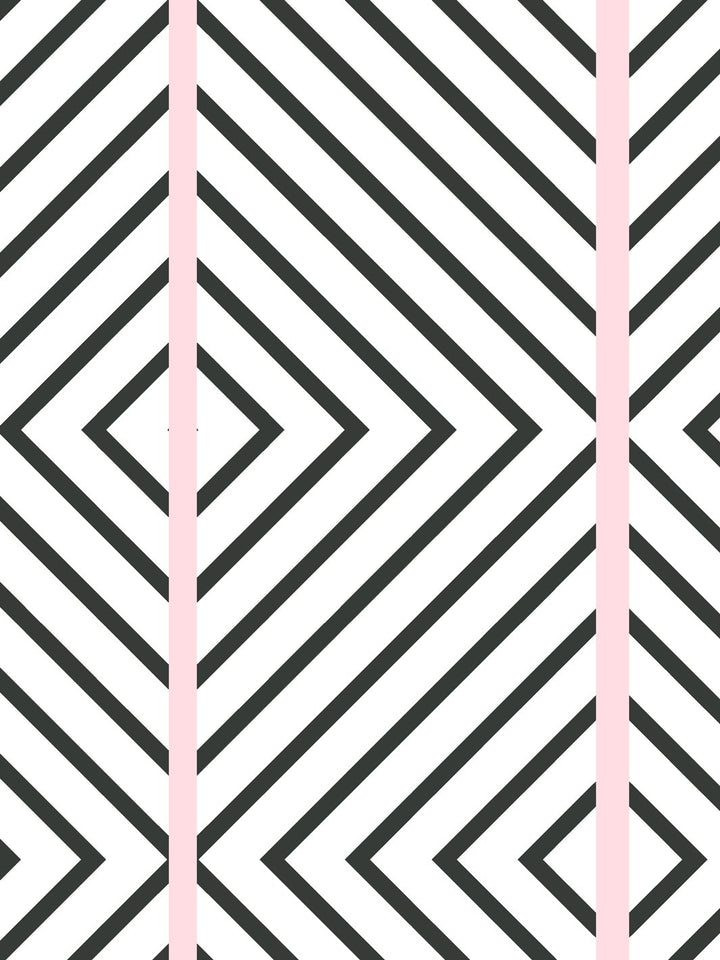 barbie-dreamhouse-diamond-wallpaper-by-barbie-charcoal-pink