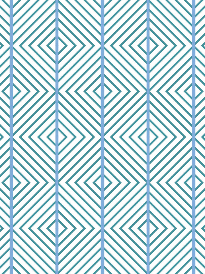 barbie-dreamhouse-diamond-wallpaper-by-barbie-teal-blue