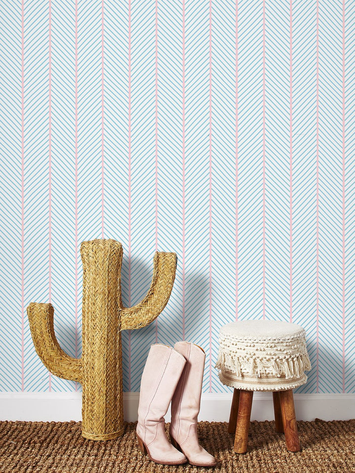 barbie-dreamhouse-herringbone-wallpaper-by-barbie-baby-blue-pink