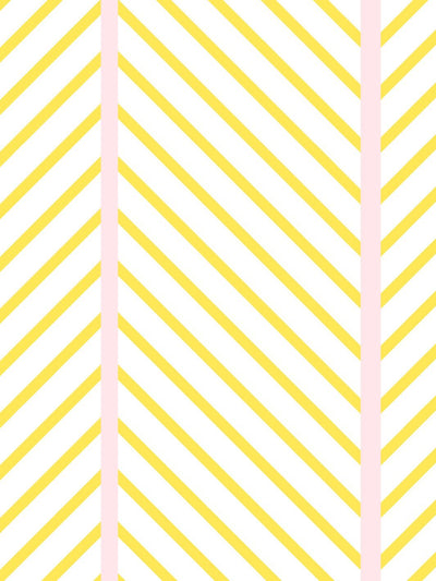 barbie dreamhouse herringbone wallpaper by barbie daffodil pink