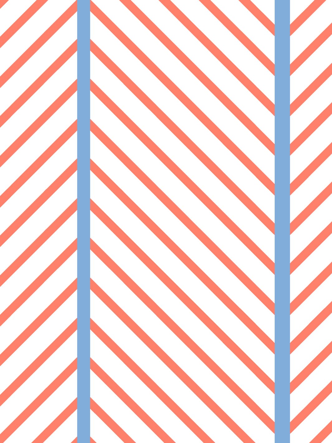 barbie dreamhouse herringbone wallpaper by barbie watermelon denim