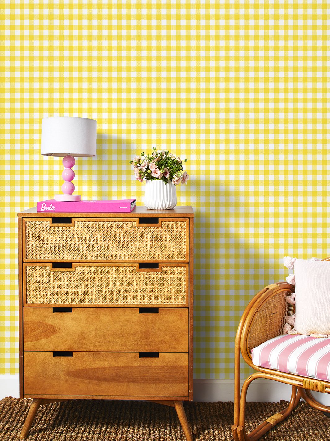 barbie-gingham-wallpaper-by-barbie-daffodil