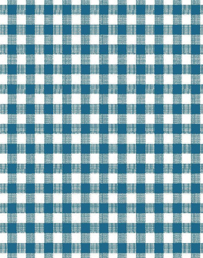 barbie gingham wallpaper by barbie cadet blue