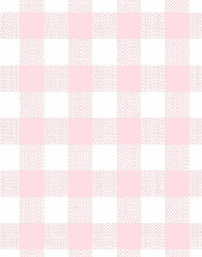 'Barbie™ Gingham' Wallpaper by Barbie™ - Ballet Slipper