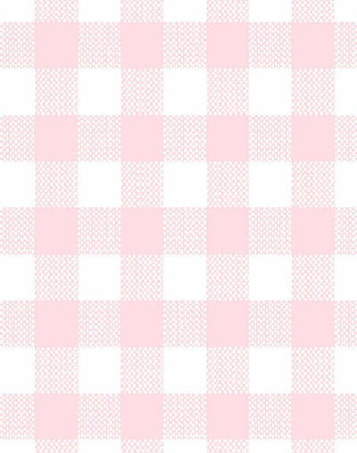 'Barbie™ Gingham' Wallpaper by Barbie™ - Ballet Slipper