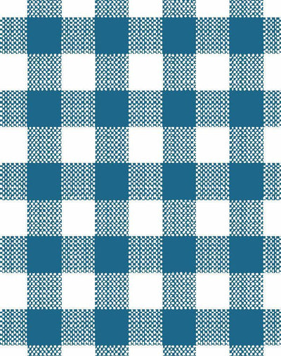 barbie gingham wallpaper by barbie cadet blue