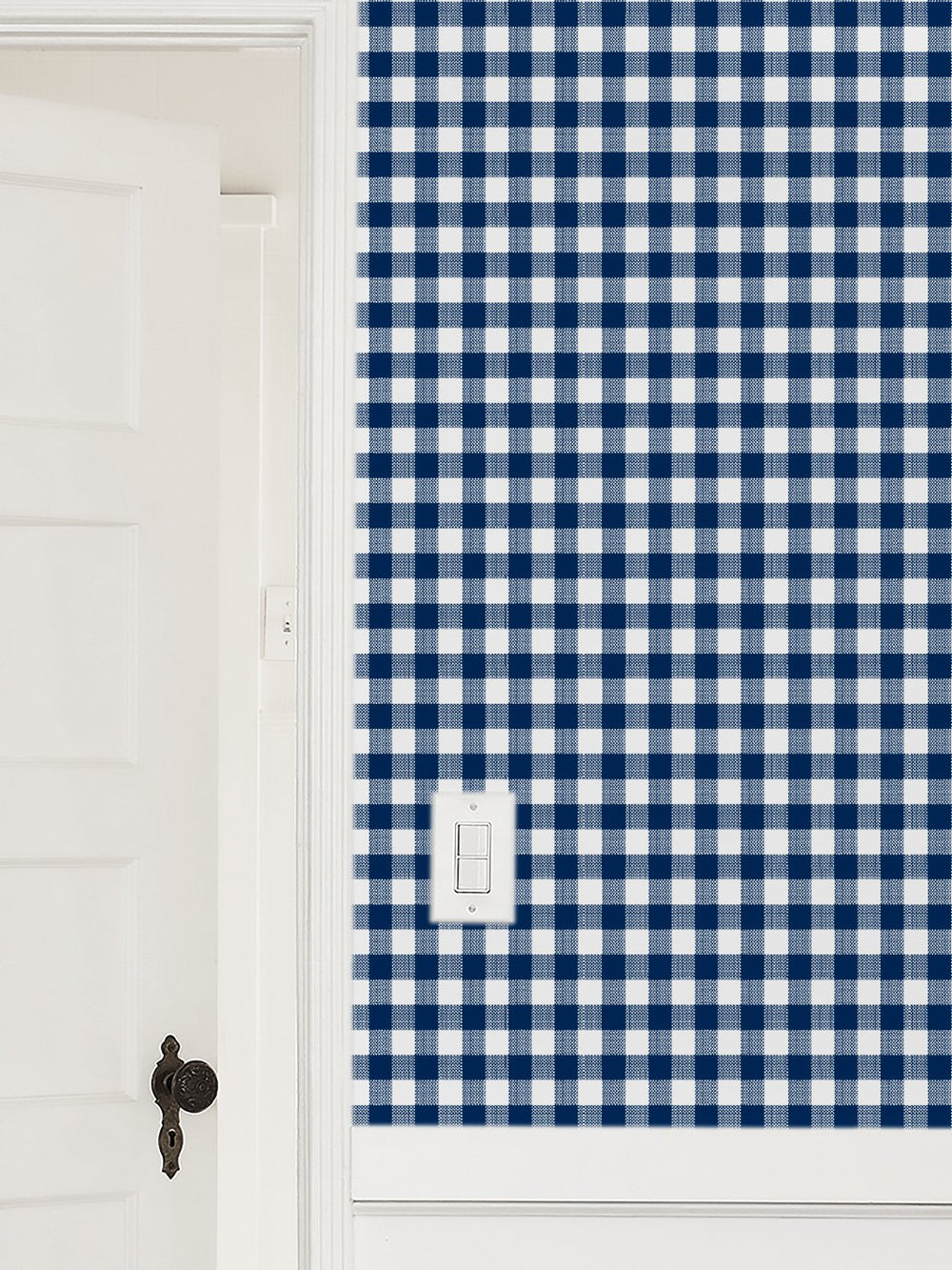 barbie-gingham-wallpaper-by-barbie-navy