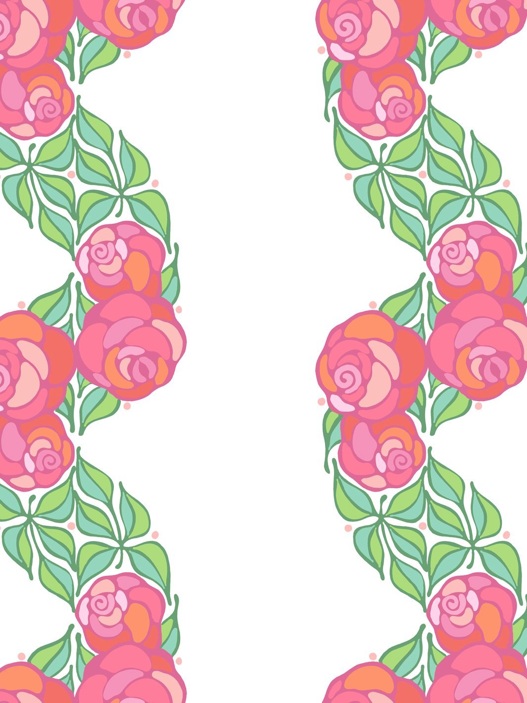groovy-floral-stripe-wallpaper-by-barbie-berry