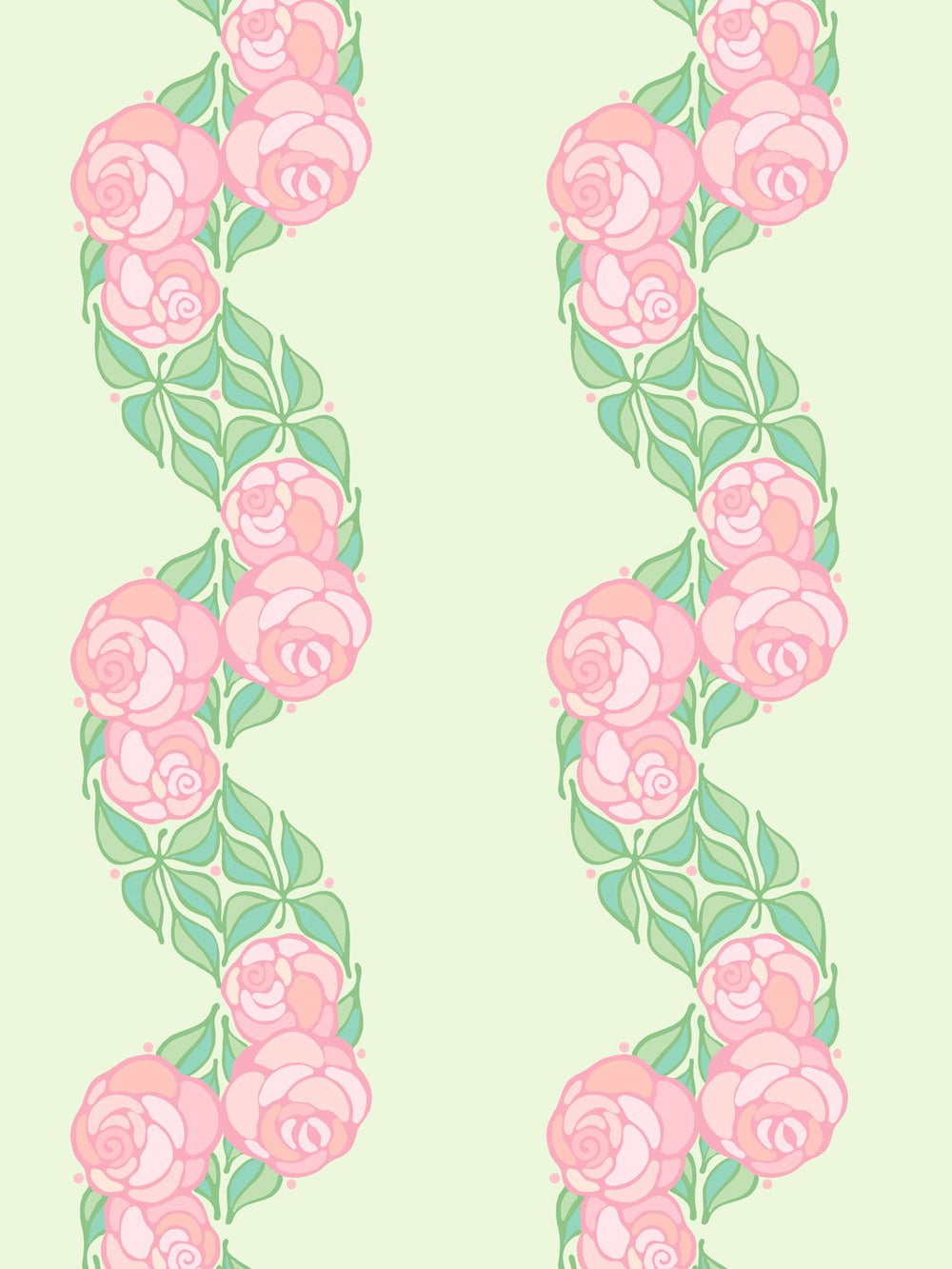 groovy-floral-stripe-wallpaper-by-barbie-pistachio