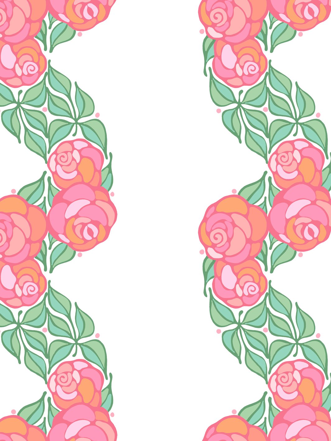 groovy-floral-stripe-wallpaper-by-barbie-rose