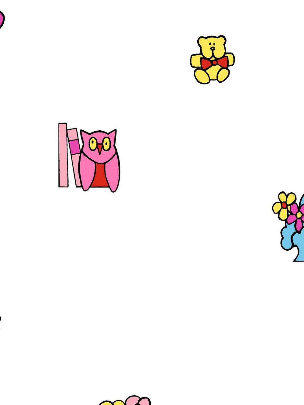 barbie-stickers-wallpaper-by-barbie-white