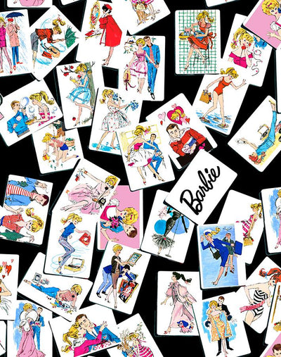barbie trading cards wallpaper by barbie black