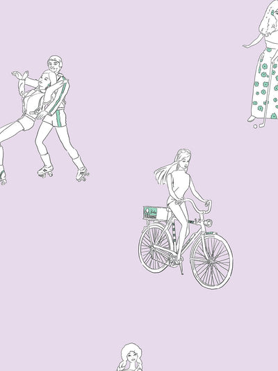 barbie and friends wallpaper by barbie lavender