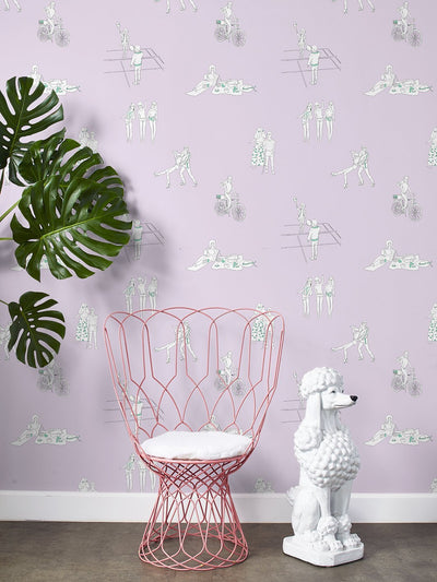 barbie and friends wallpaper by barbie lavender