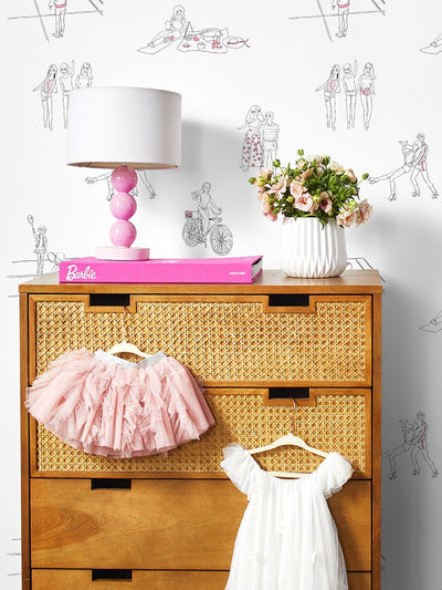 barbie and friends wallpaper by barbie white