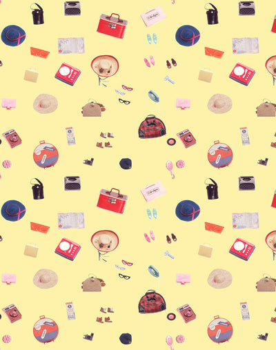barbie travel wallpaper by barbie yellow