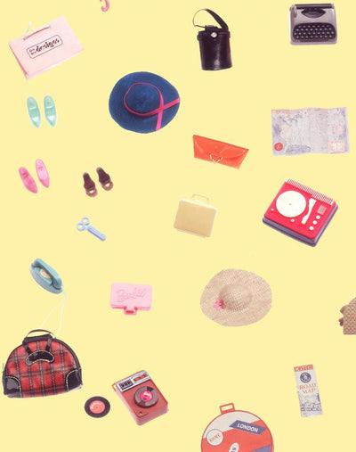 barbie travel wallpaper by barbie yellow