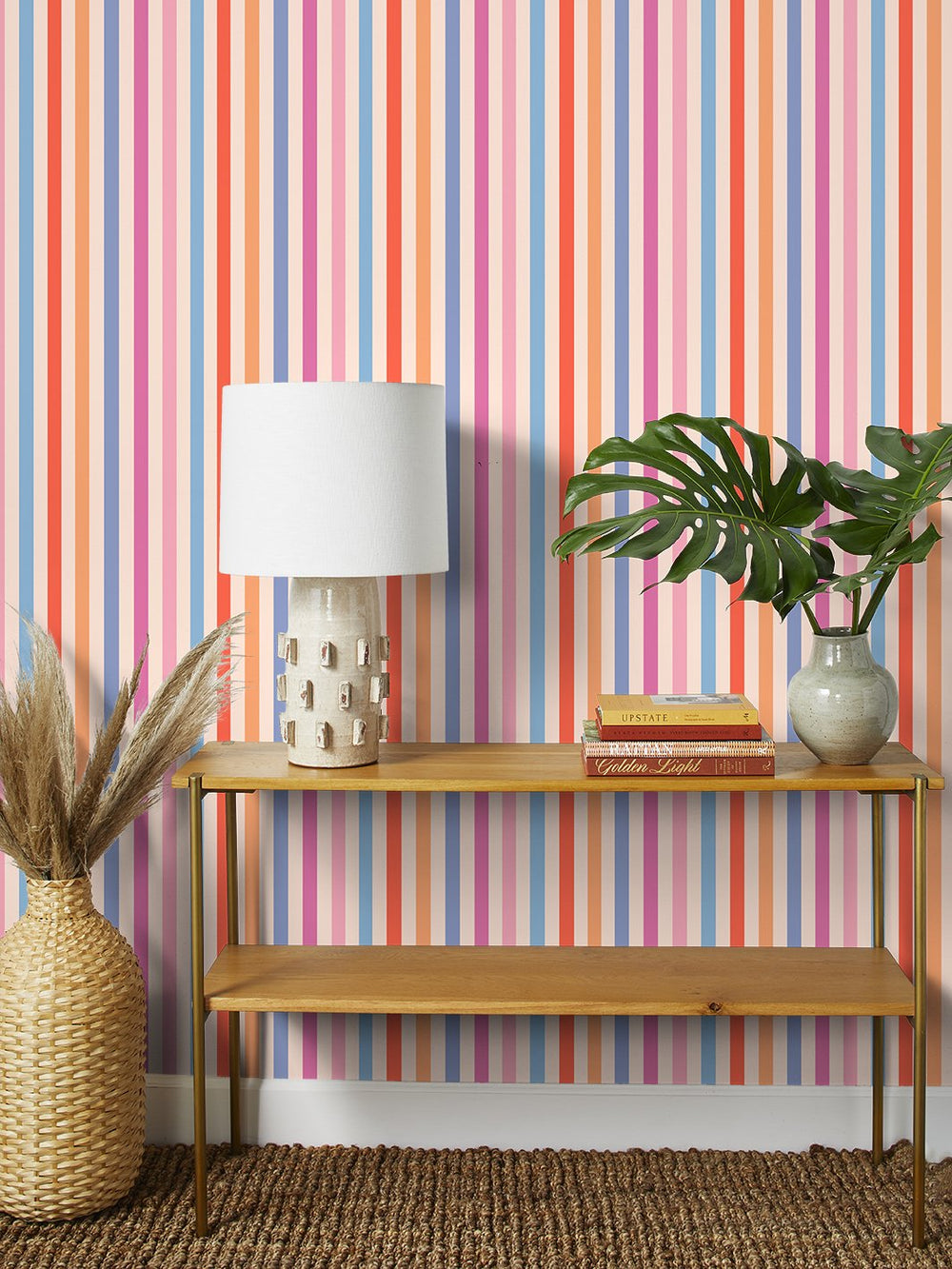bend-and-snap-stripe-wallpaper-by-barbie-peach