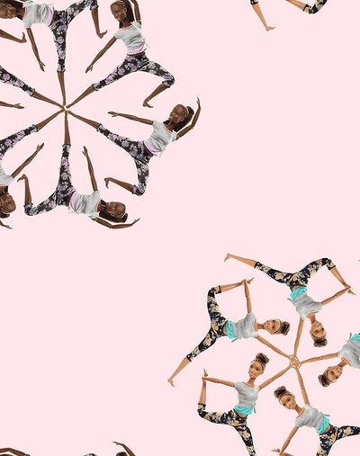 made to move stars wallpaper by barbie pink