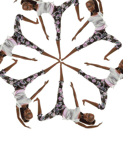 made to move stars wallpaper by barbie white
