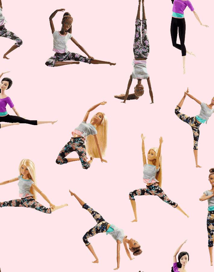 made to move wallpaper by barbie pink
