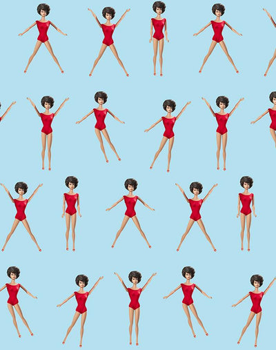 brunette barbie in motion wallpaper by barbie baby blue