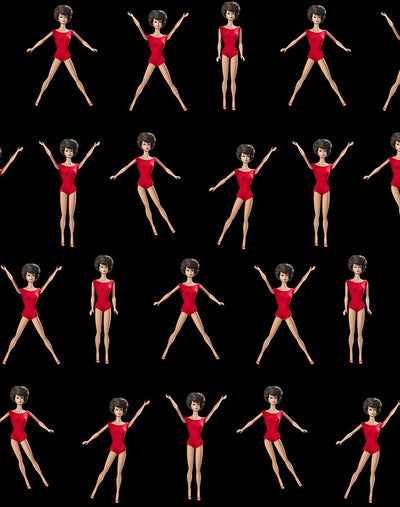 brunette barbie in motion wallpaper by barbie black