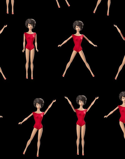 brunette barbie in motion wallpaper by barbie black