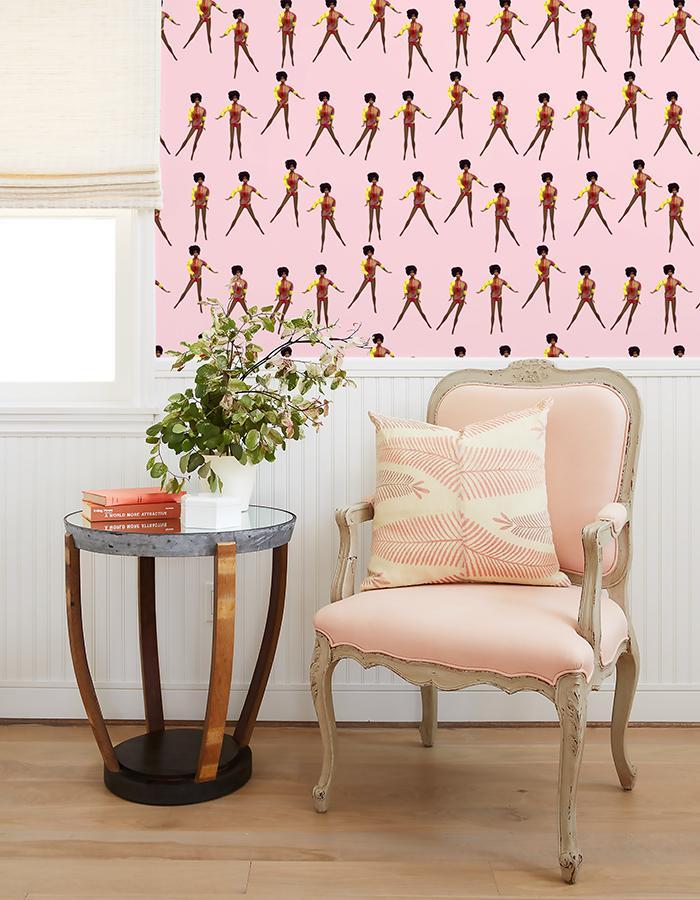 'Christie™ in Motion' Wallpaper by Barbie™ - Ballet Slipper