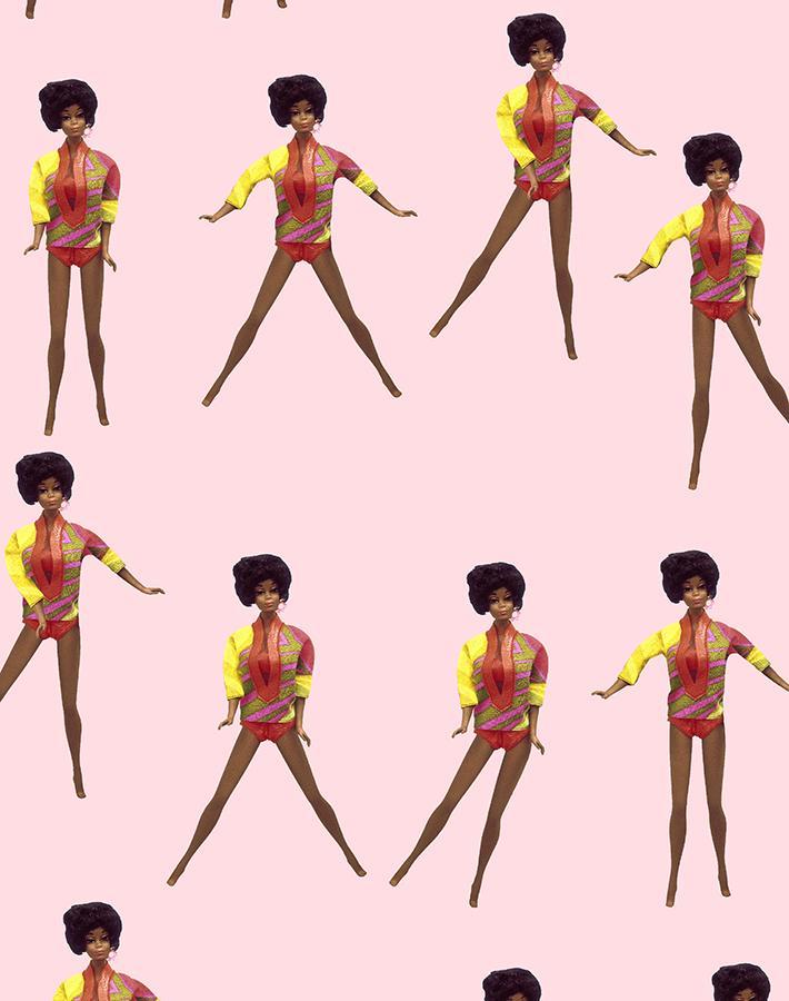 'Christie™ in Motion' Wallpaper by Barbie™ - Ballet Slipper