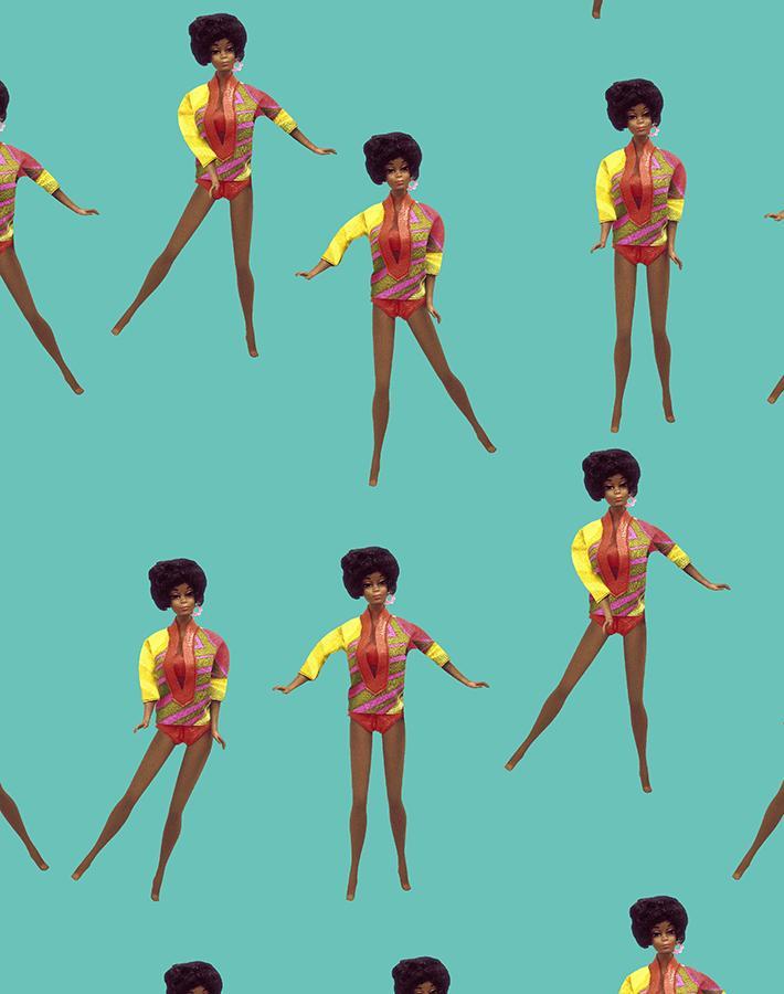 'Christie™ in Motion' Wallpaper by Barbie™ - Calypso