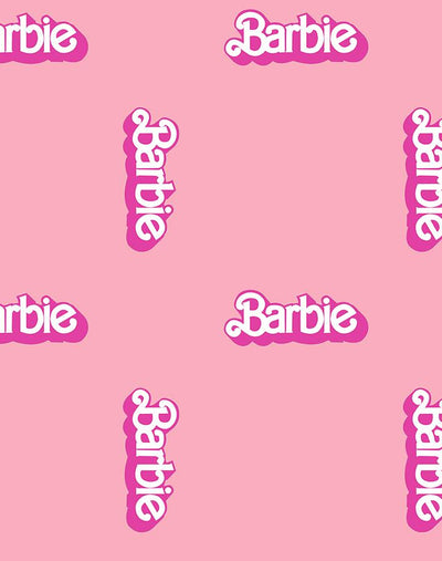 barbie 80s logo wallpaper by barbie bubblegum