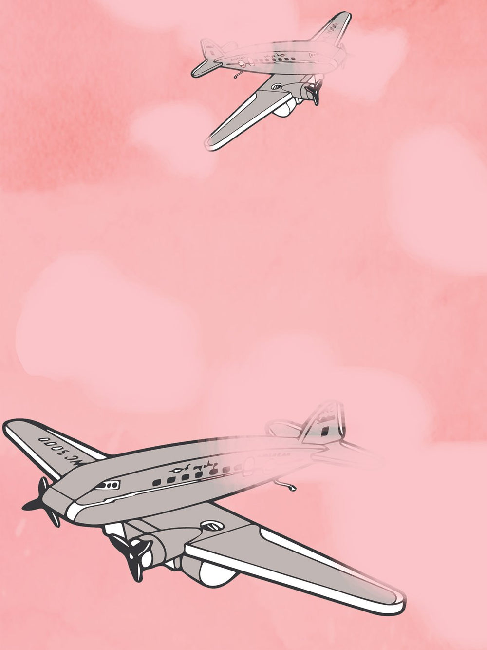airplanes-wallpaper-by-fisher-price-gray-sunset
