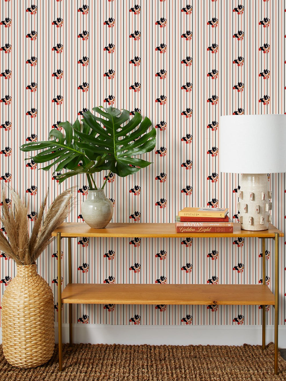 barky-stripe-wallpaper-by-fisher-price-beige