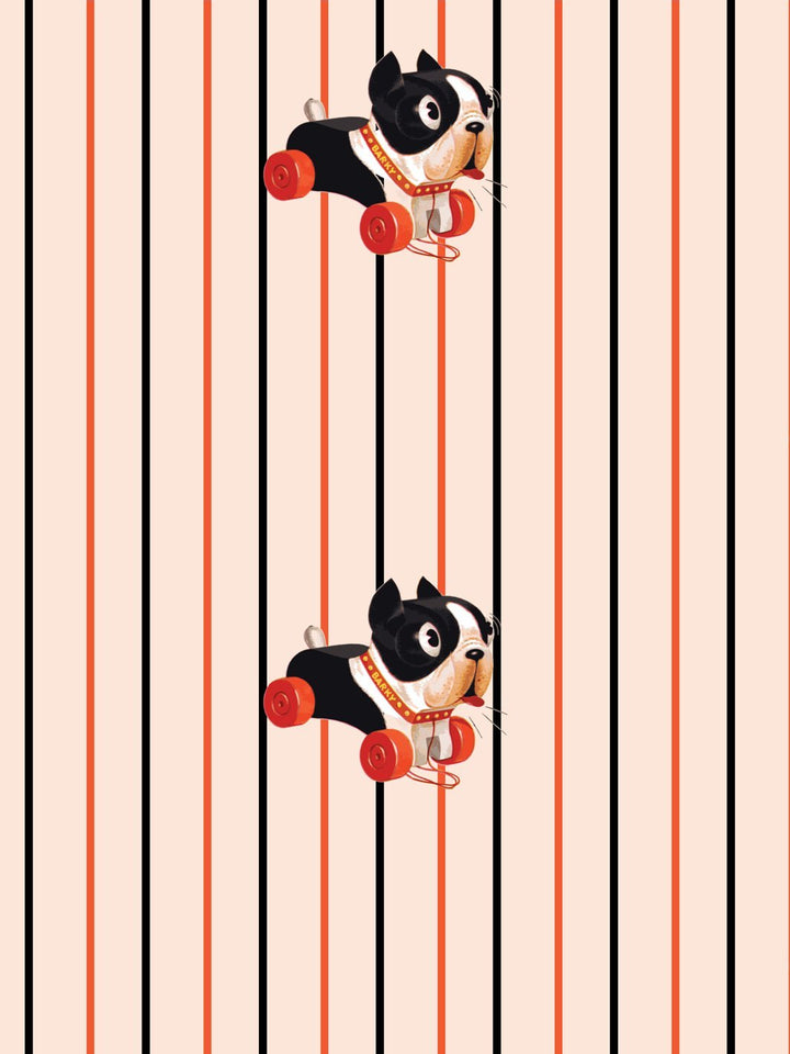 barky-stripe-wallpaper-by-fisher-price-peach