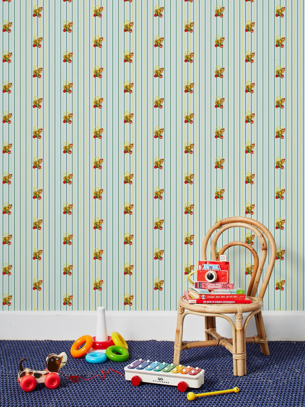 chatter-monkey-stripes-wallpaper-by-fisher-price-sky